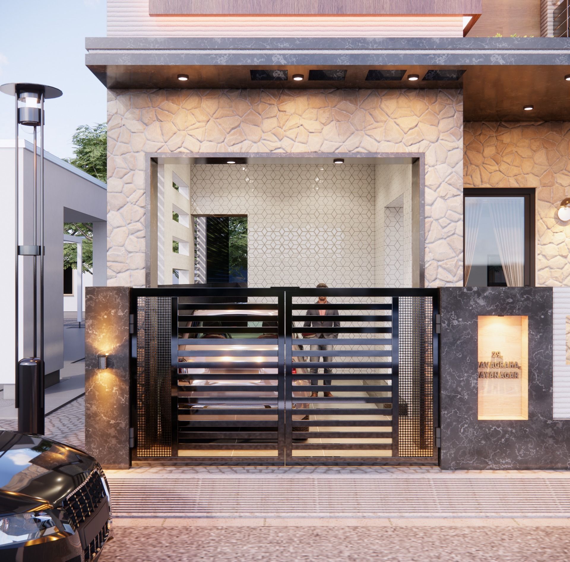 Exterior Design Render - Sketchup - Enscape 3D model 3D model_4