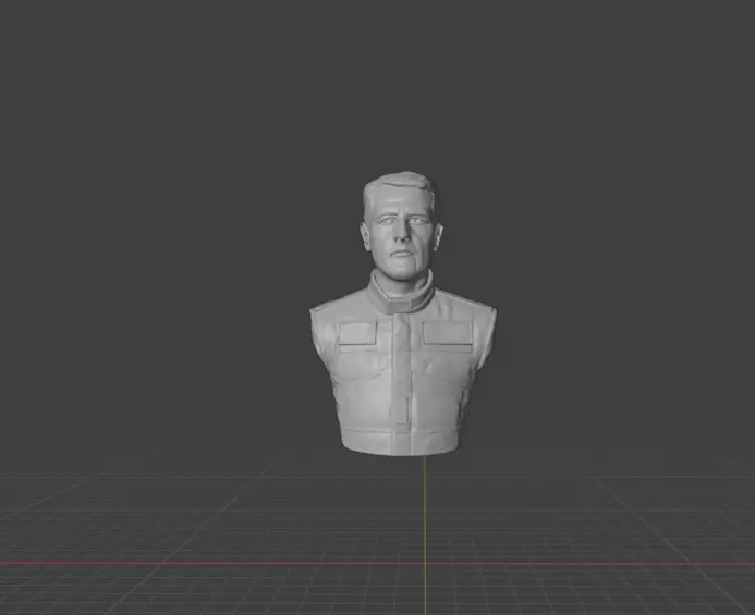 Michael Schumacher 3D print model