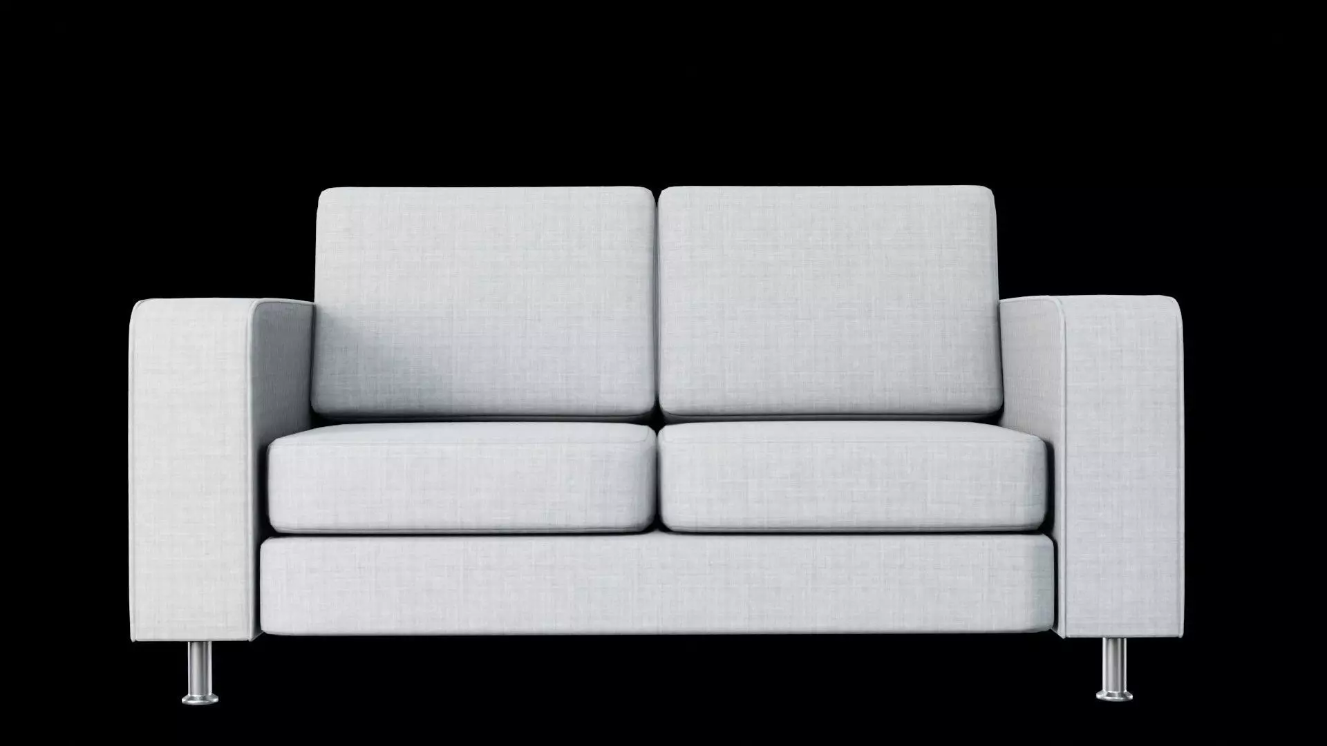 Indivi Modern Two Seater Sofa 3D model_0