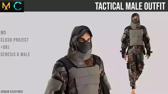 Tactical Male Outfit