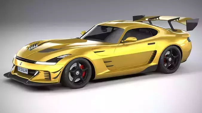 Generic RaceCar 2022 LowPoly