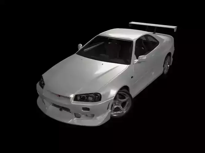 Nissan Skyline R-34 GT-R Modified
