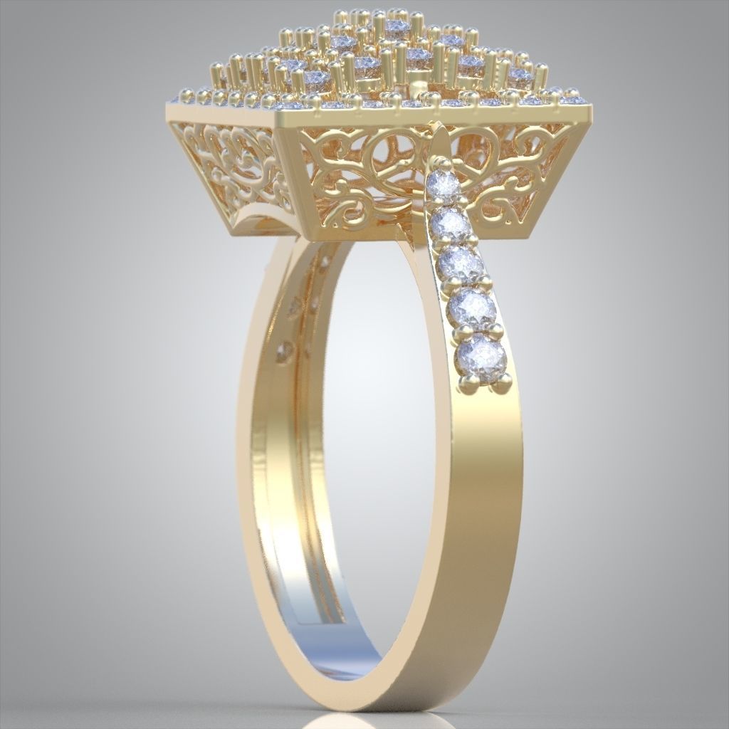 Ring 3D model 0012 print model11ol 3D print model_16