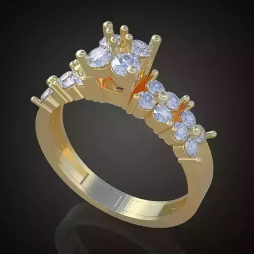 Ring 3D model 0013 print model8 3D print model