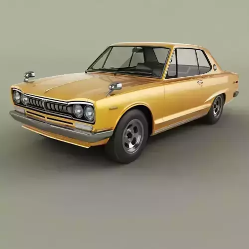 Nissan Skyline 1800 Cuope  3D model