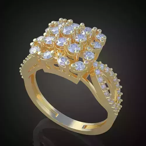 Ring 3D model 0015 print model9 3D print model