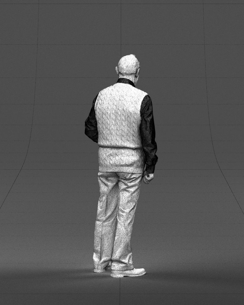 Old man 0423 3D model_16