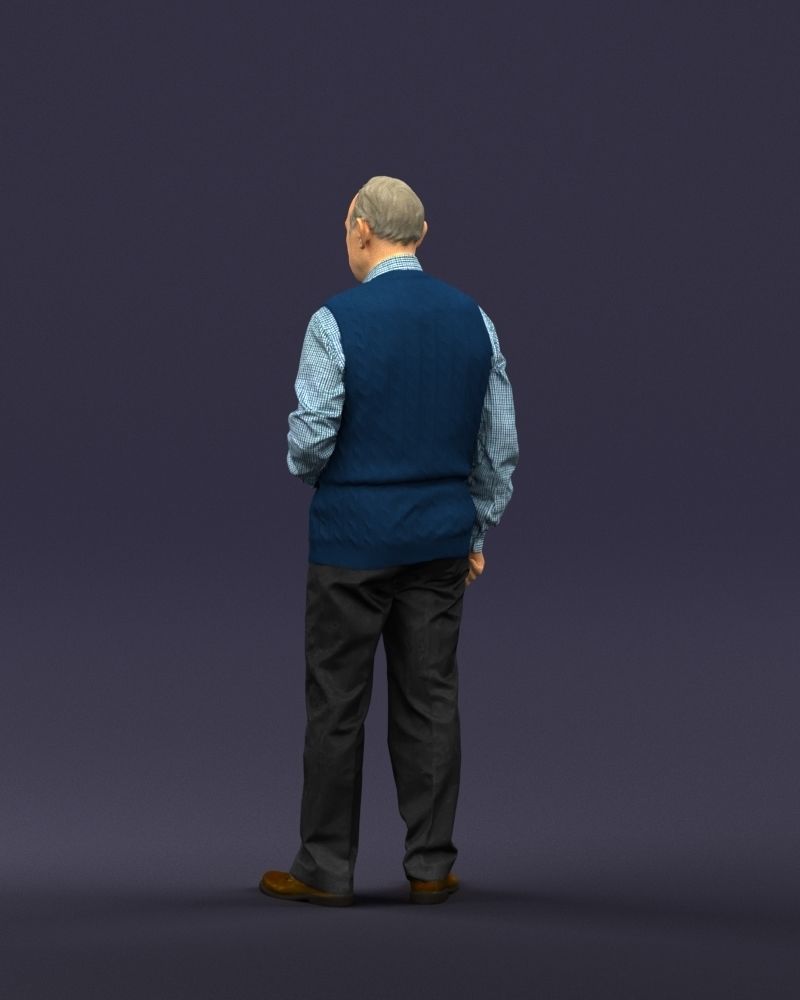 Old man 0423 3D model_20