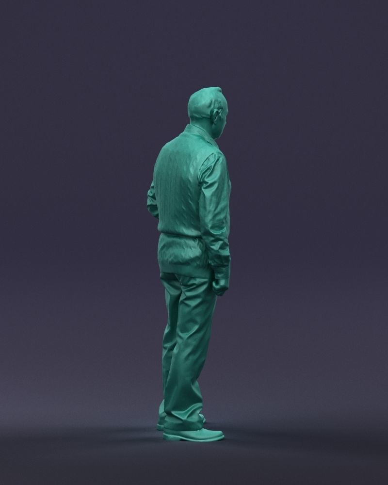 Old man 0423 3D model_12
