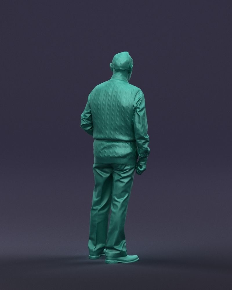 Old man 0423 3D model_15