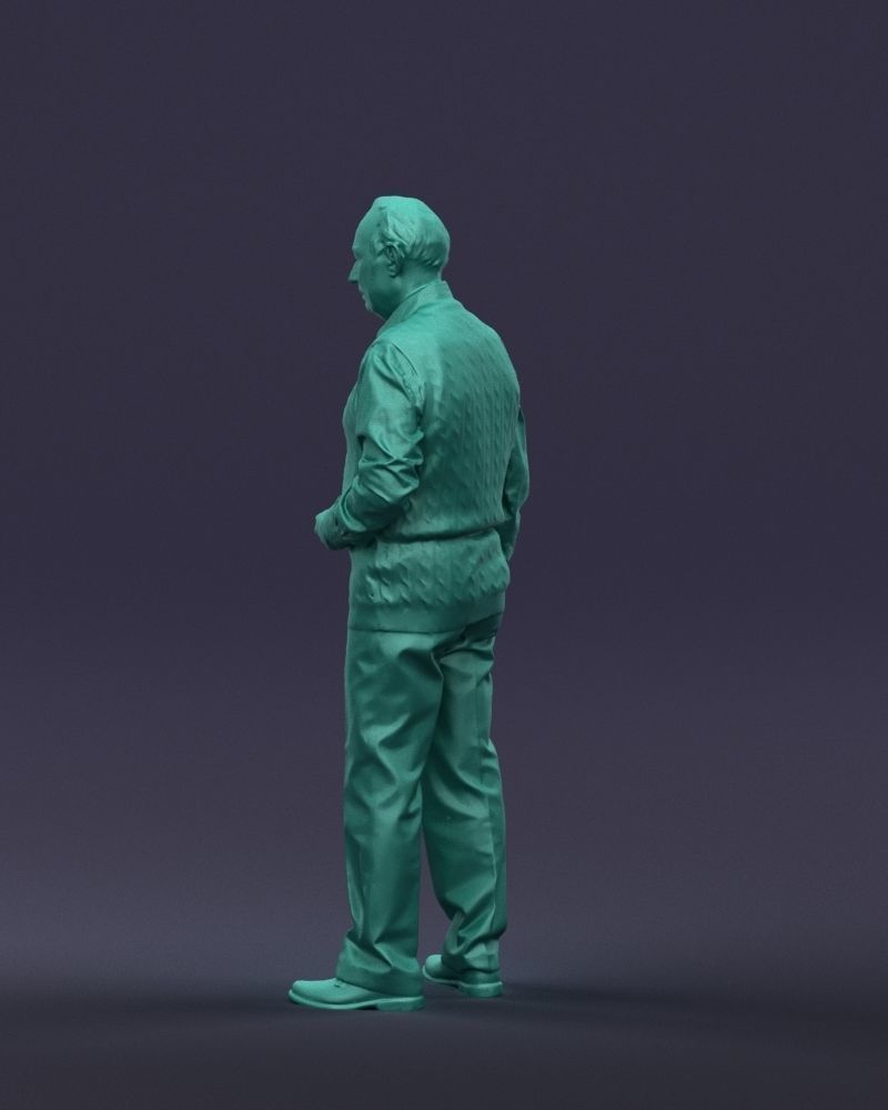 Old man 0423 3D model_24