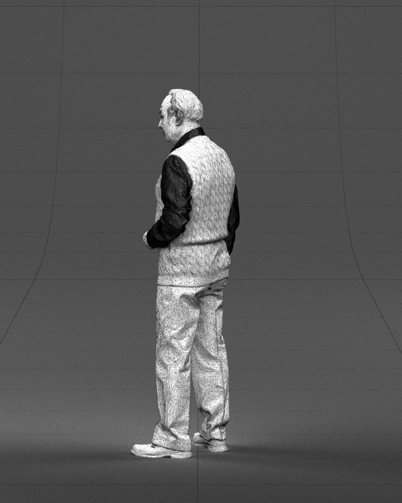 Old man 0423 3D model_25