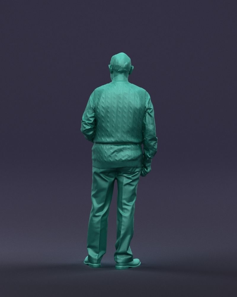 Old man 0423 3D model_18