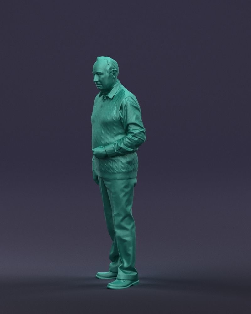 Old man 0423 3D model_30