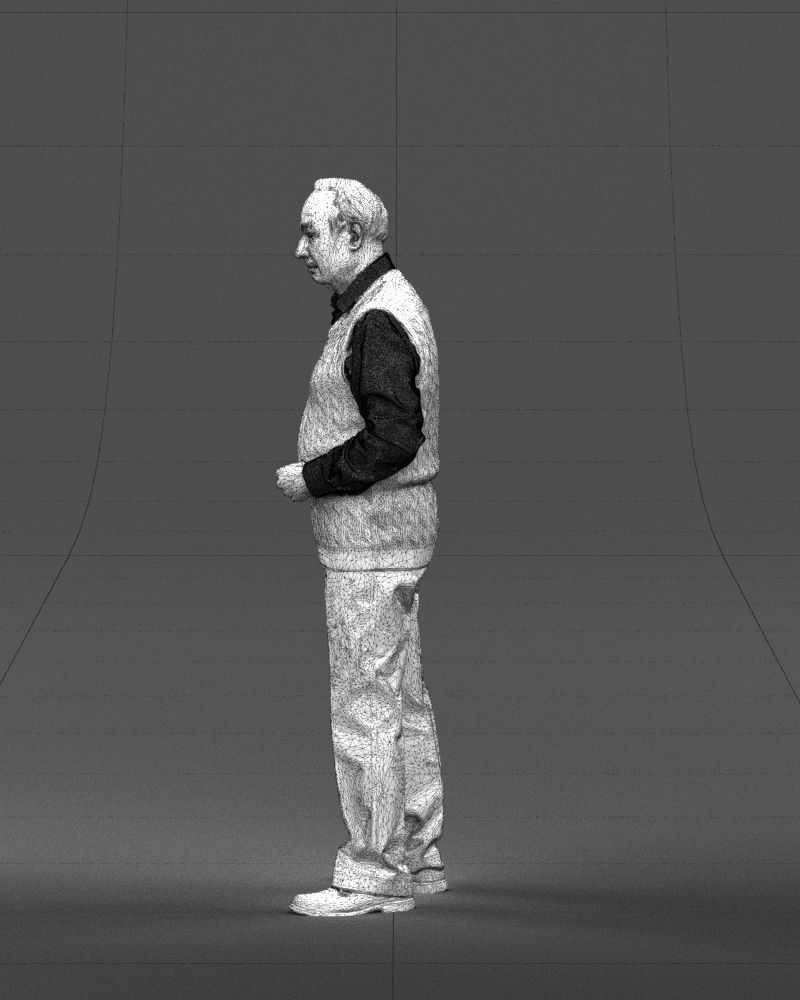 Old man 0423 3D model_28