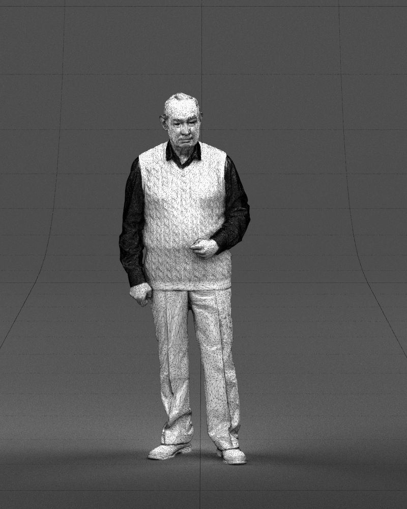 Old man 0423 3D model_37