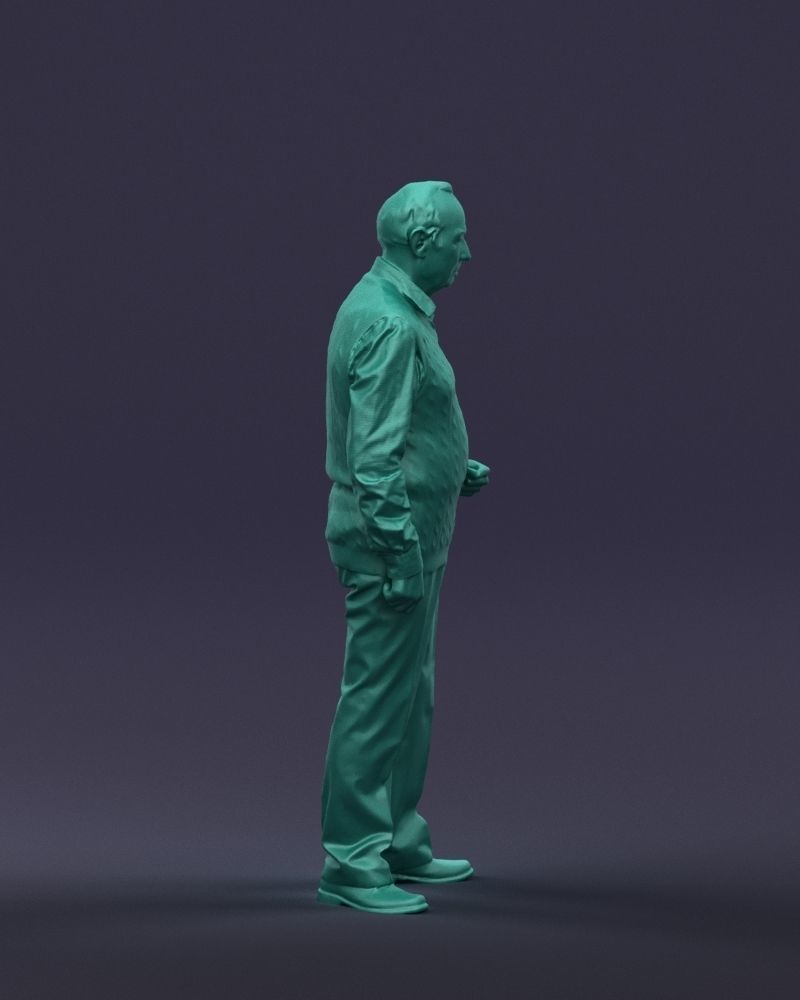 Old man 0423 3D model_9