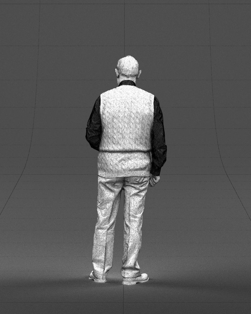 Old man 0423 3D model_19