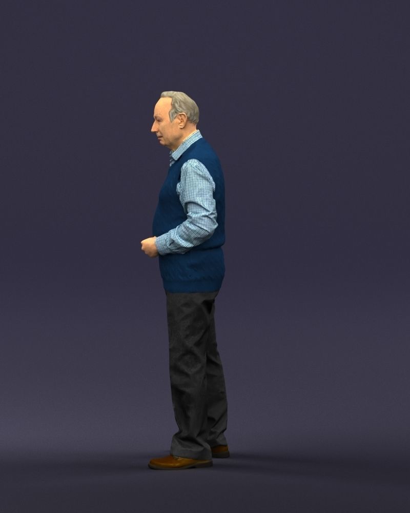 Old man 0423 3D model_26