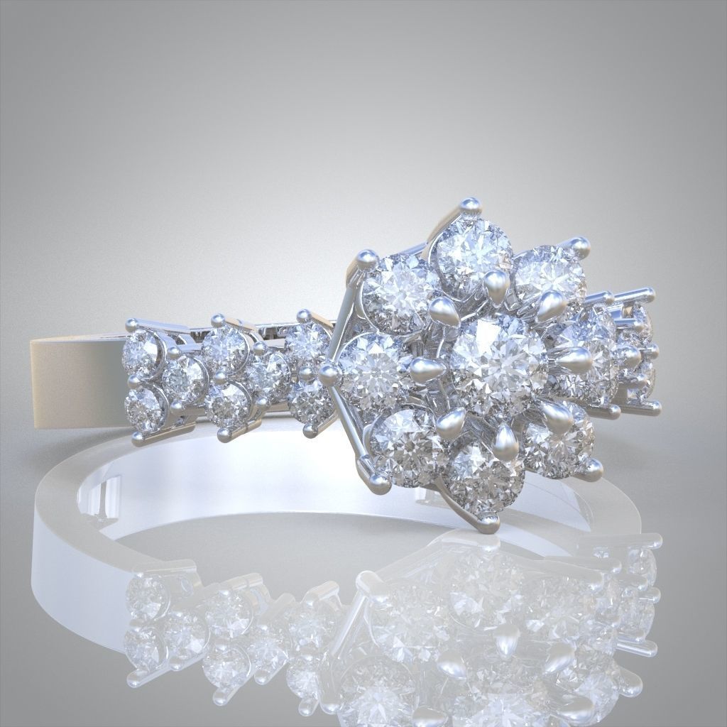 Ring 3D model 0016 print model 3D print model_10