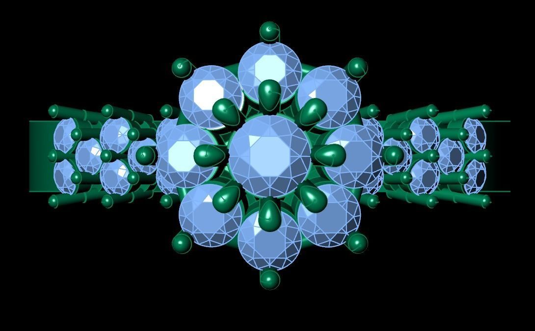 Ring 3D model 0016 print model 3D print model_26