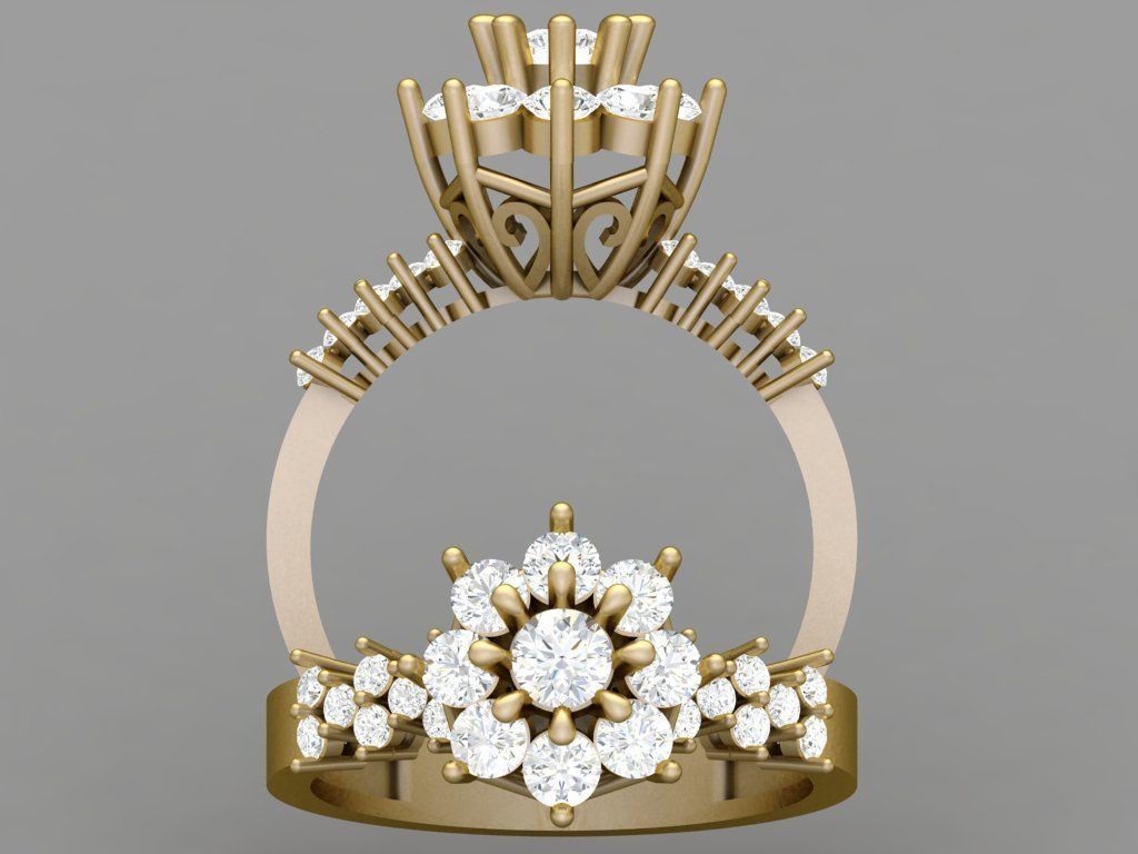 Ring 3D model 0016 print model 3D print model_20