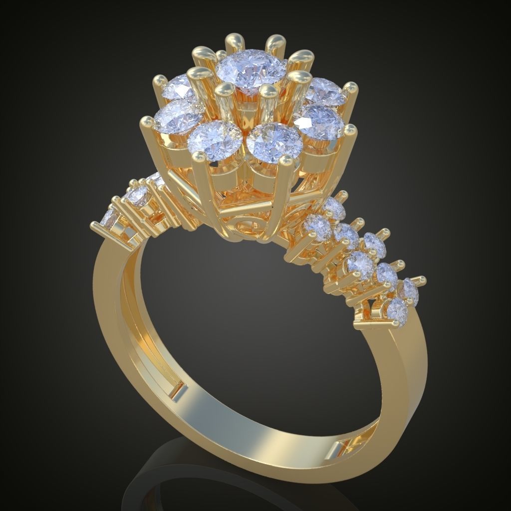 Ring 3D model 0016 print model 3D print model_16