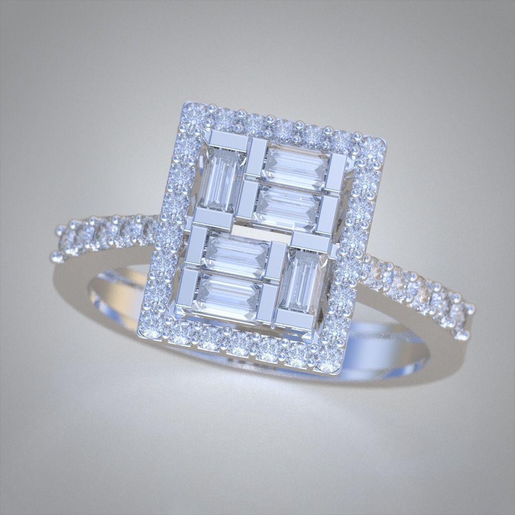 Ring 3D model 0017 print model 3D print model_5