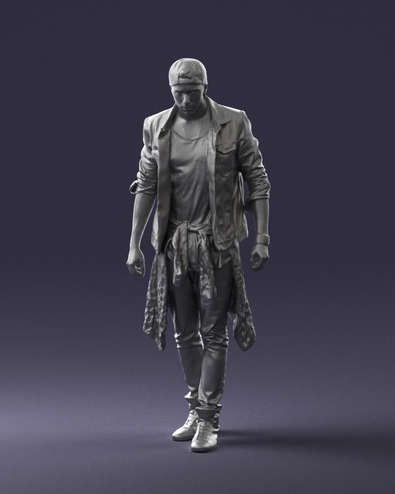Man in jeans 1053 3D Print Ready 3D print model_34