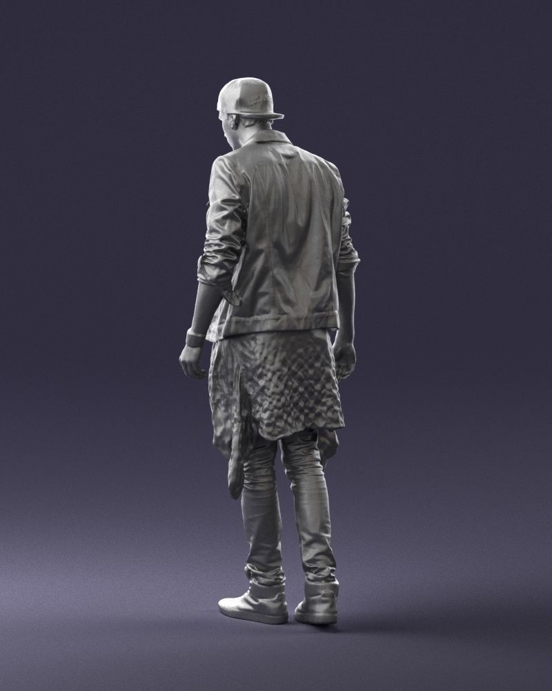 Man in jeans 1053 3D Print Ready 3D print model_22