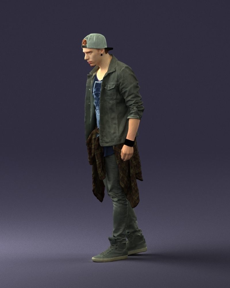 Man in jeans 1053 3D Print Ready 3D print model_27