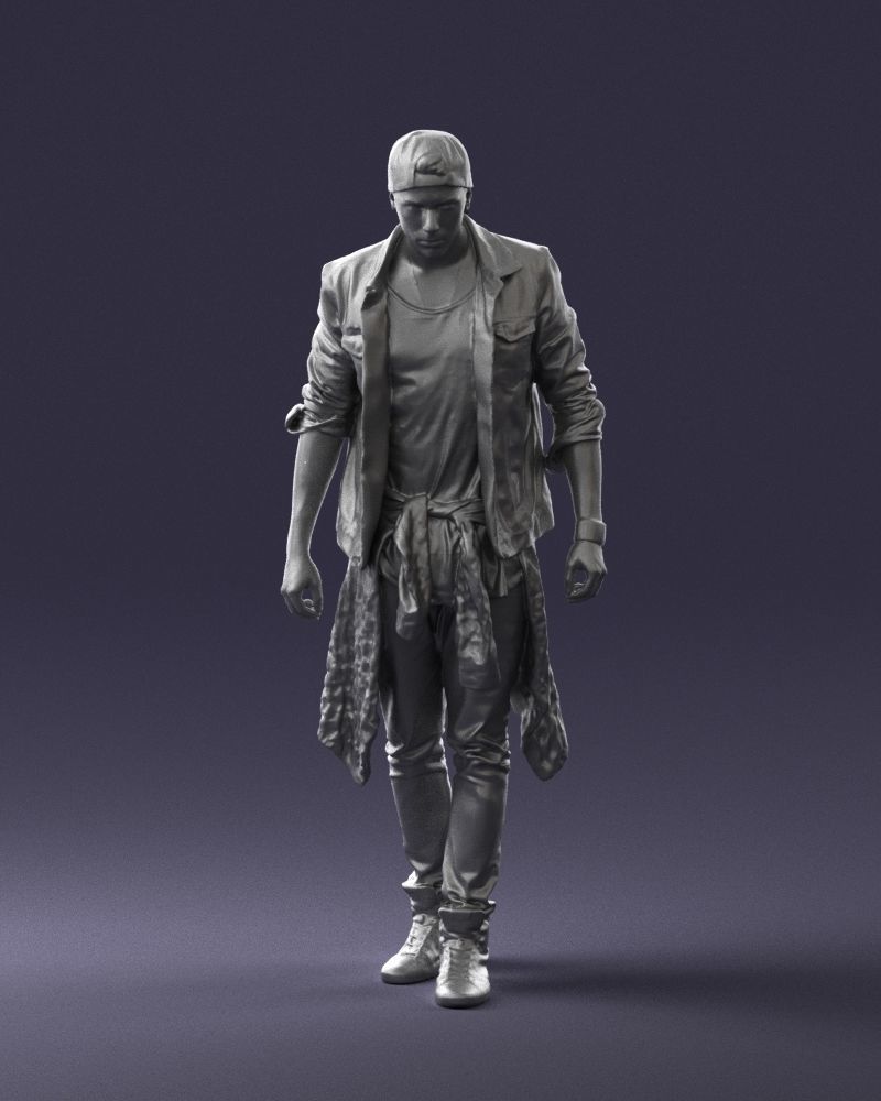 Man in jeans 1053 3D Print Ready 3D print model_37
