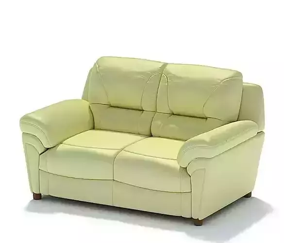 Light Leather Sofa
