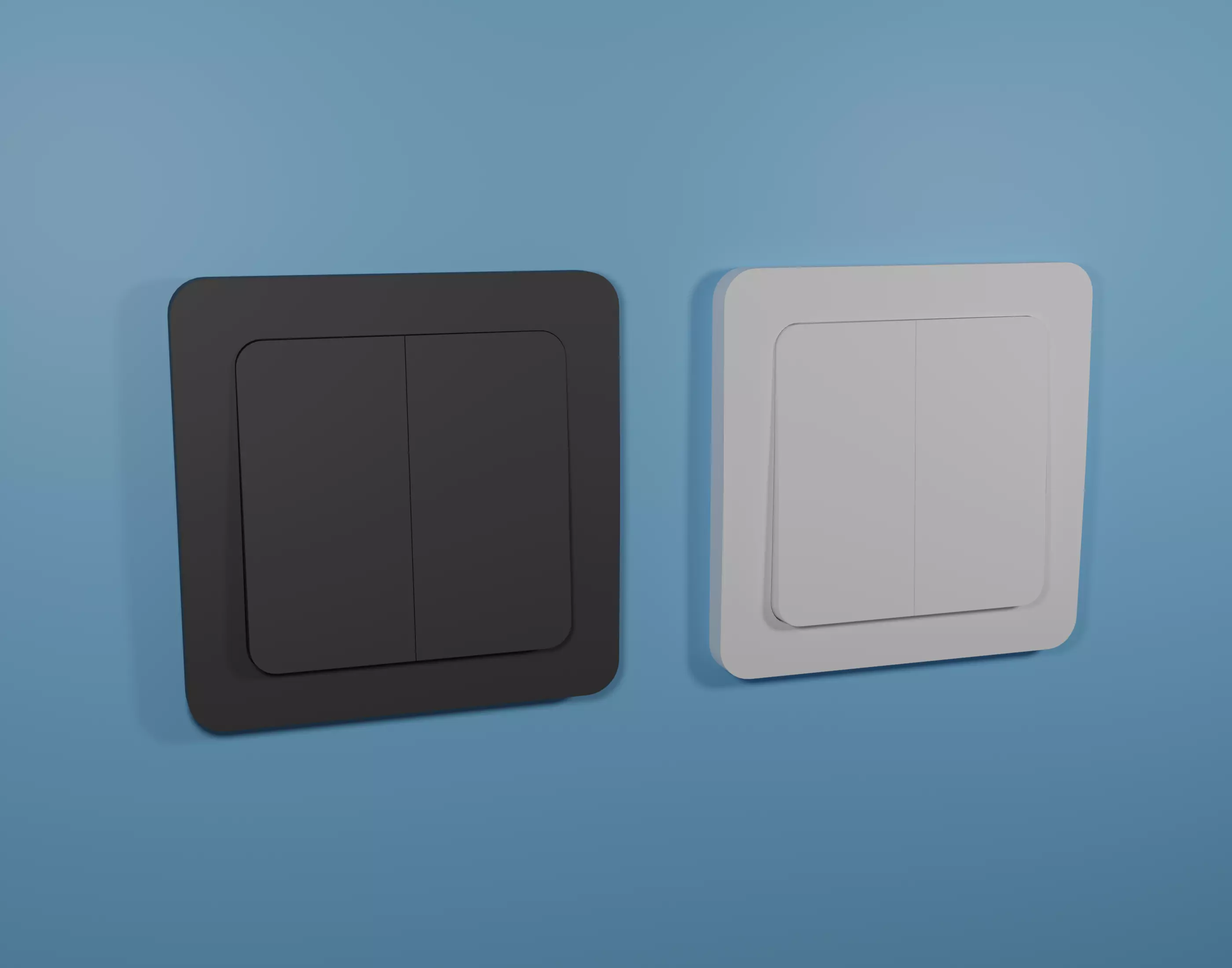 Electrical Switches Low-Poly 3D Model Free low-poly 3D model_0