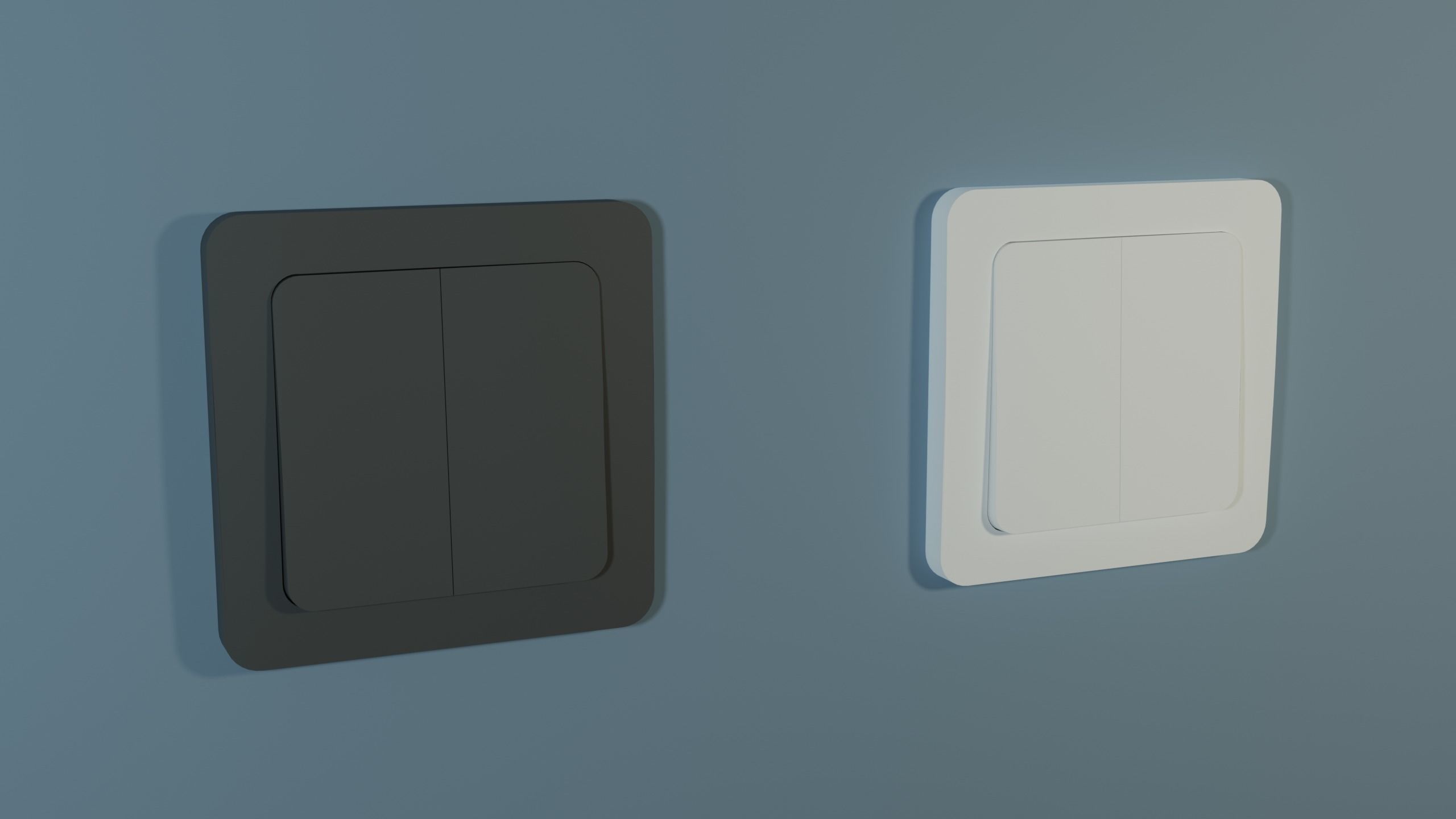 Electrical Switches Low-Poly 3D Model Free low-poly 3D model_3