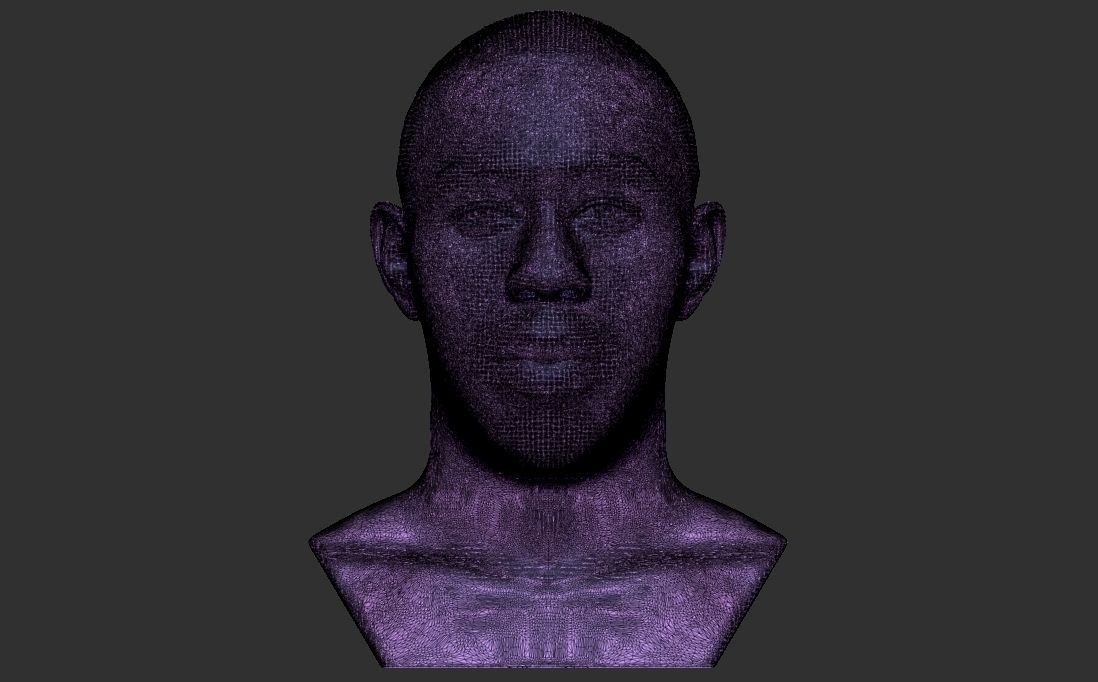 Tyler The Creator bust for 3D printing 3D print model_30