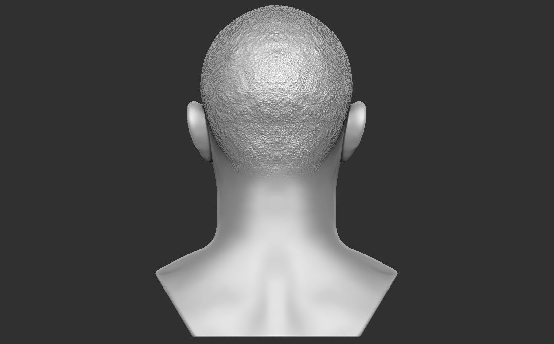 Tyler The Creator bust for 3D printing 3D print model_11