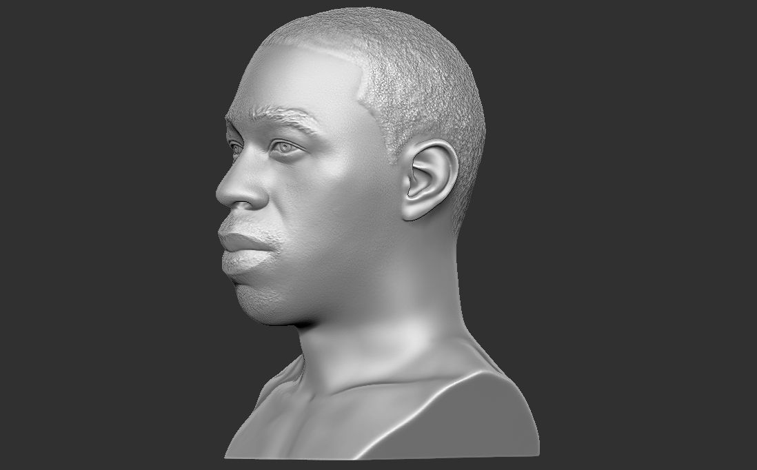 Tyler The Creator bust for 3D printing 3D print model_8