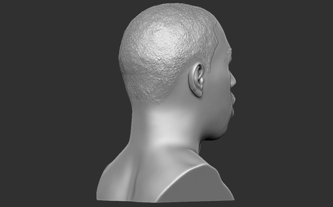 Tyler The Creator bust for 3D printing 3D print model_12