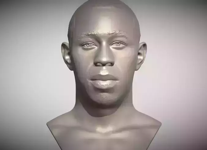 Tyler The Creator bust for 3D printing 3D print model