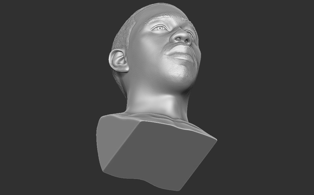 Tyler The Creator bust for 3D printing 3D print model_26