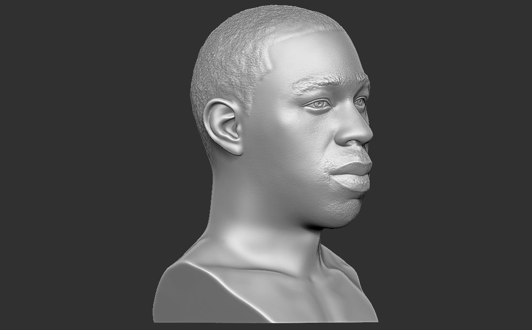 Tyler The Creator bust for 3D printing 3D print model_14