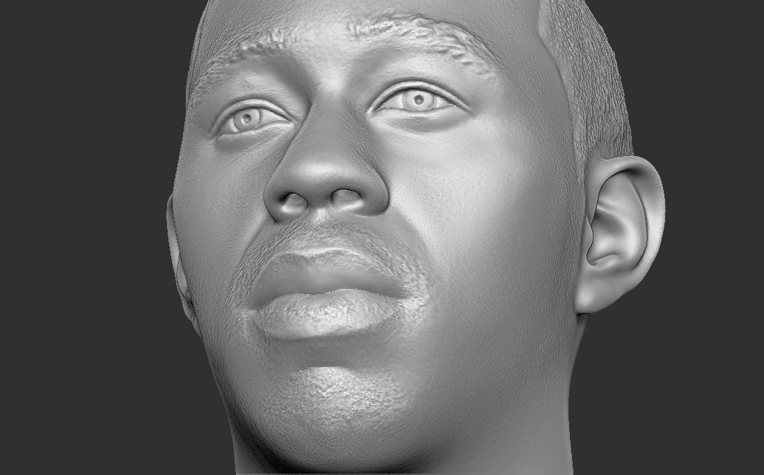 Tyler The Creator bust for 3D printing 3D print model_20