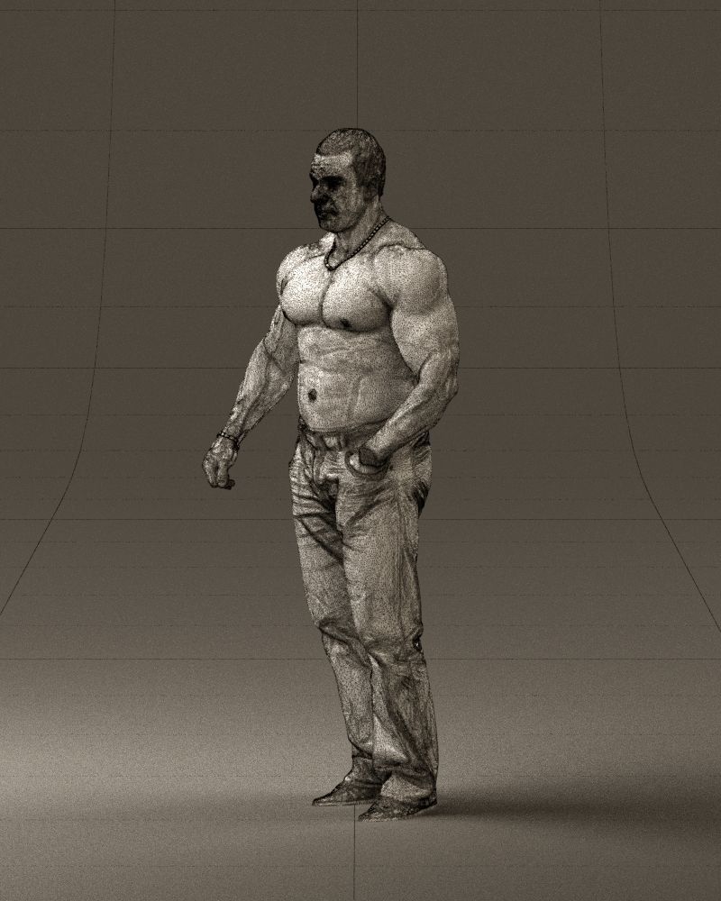 Gymguy toples 0768 3D model_29