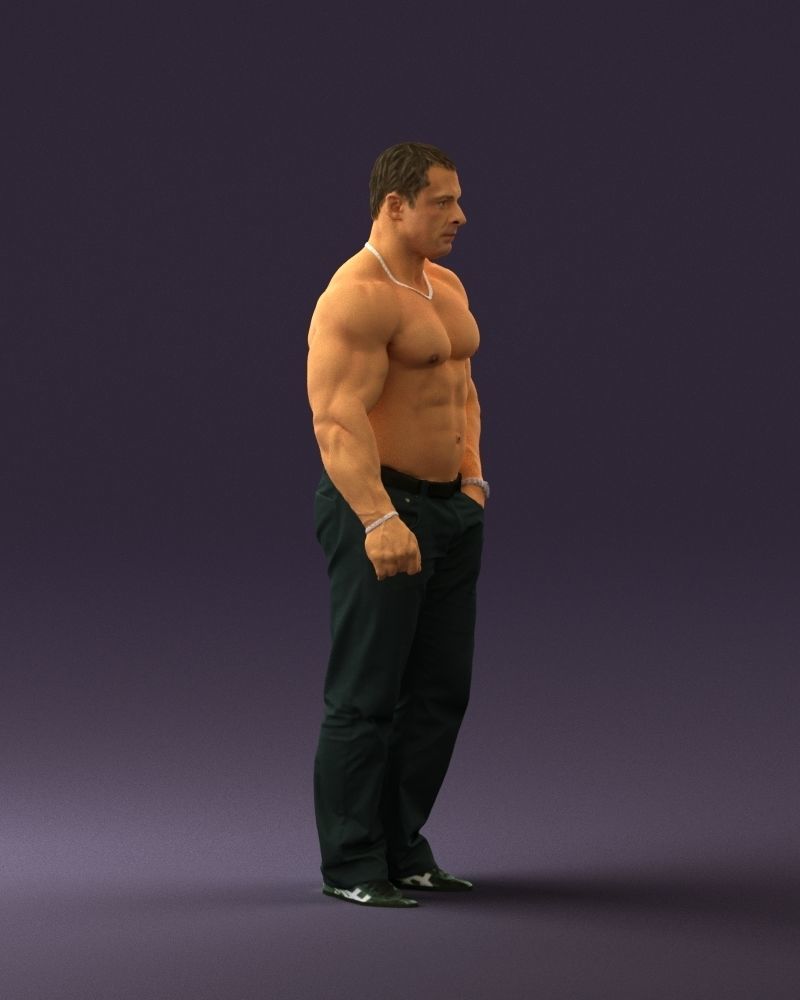 Gymguy toples 0768 3D model_9