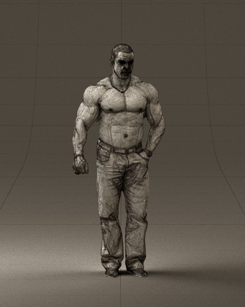 Gymguy toples 0768 3D model_5