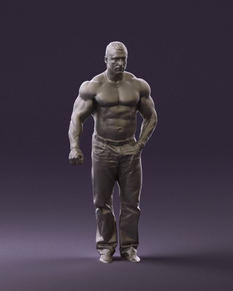 Gymguy toples 0768 3D model_4