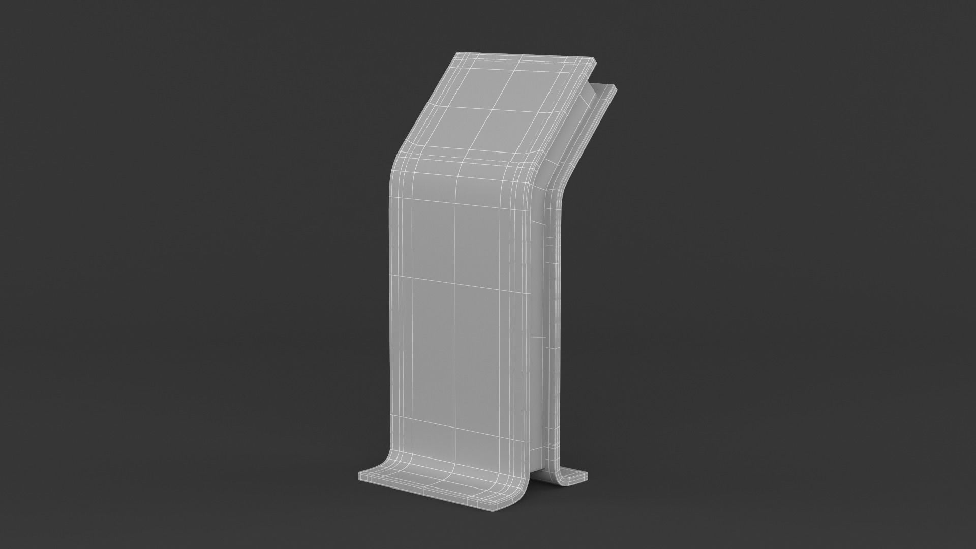 Information Kiosk 3D model_8