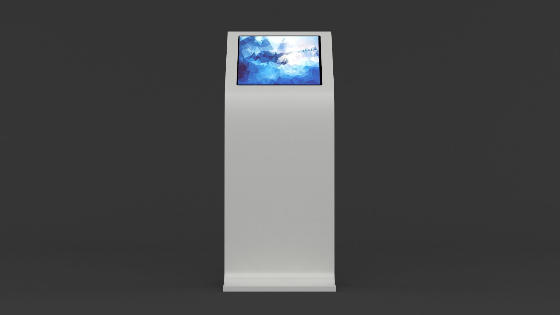 Information Kiosk 3D model_1