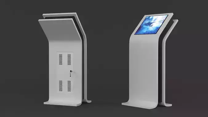 Information Kiosk 3D model